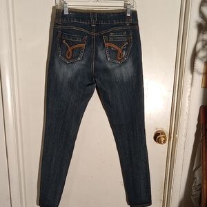 Women's Jeans Size 6 Blue Very Good Stretch